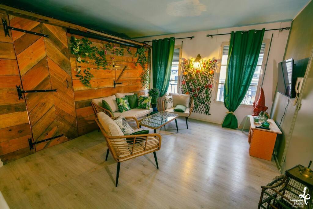 Appartement La Cabane Du Jardin Troyes Exterior photo